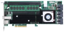 RAID-контроллер Areca ARC-1883ix-24 PCIe 3.0 x8 Full Profile, SAS/SATA 12G, RAID 0,1,5,6,10,50,60, 28port (6*int SFF8643 + 1*ext SFF8644), Cache 2GB (up to 8GB), RTL {5}