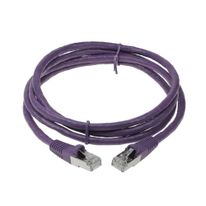 Кабель ACD Патч-корд ACD-LPS6AZ-10P |ACD-LPS6AZ-10P| Cat6a SSTP 26AWG 4Pair, CU, LSZH, Пурпурный, 1м