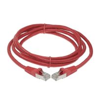 Кабель ACD Патч-корд ACD-LPS6AZ-10C |ACD-LPS6AZ-10C| Cat6a SSTP 26AWG 4Pair, CU, LSZH, Вишневый, 1м