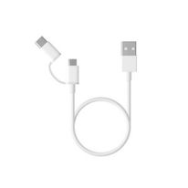 Кабели USB ZMI Кабель Xiaomi Mi 2-in-1 USB Cable Micro USB to Type C (100cm) X15303 (524911)