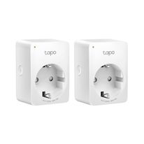 Умная розетка TP-LINK Tapo P100(2-pack) Умная мини Wi-Fi розетка, 2 шт. (072766)