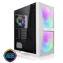 Корпус Raijintek SILENOS MS PRO WHITE 0R20B00207, ATX; M-ATX; Mini-ITX, USB3.0x2, Type Cx1, HD Audiox1