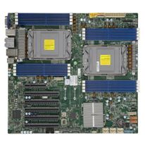 Материнская плата SuperMicro Материнская плата MBD-X12DAI-N6-B 3rd Gen Intel® Xeon® Scalable processors Dual Socket LGA-4189 (Socket P+) supported, CPU TDP supports Up to 270W TDP, 3 UPI up to 11.2 GT/s,Intel® C621A,Up to 4TB 3DS ECC RDIMM, DDR4-3200MHz (OEM) {8} (451517) (incl. 1x I/O Shield MCP-260-00115-0N, 2x CBL-0044L, 2x CPU carrier SKT-1205L-P4IC-FXC)