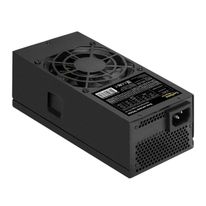 Блок питания Exegate TPS450 450W (TFX, 8cm fan, 24pin, (4+4)pin, PCI-E, 3xSATA, 2xIDE, black) 