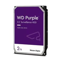 Жесткий диск Western Digital 2TB 6GB/S SATA 64MB PURPLE WD23PURZ bulk