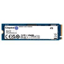 Твердотельный накопитель SSD  M.2 2280 4TB Kingston NV2 Client SSD SNV2S/4000G  PCI-E 4.0 x4, 3500/2800, 1280TBW