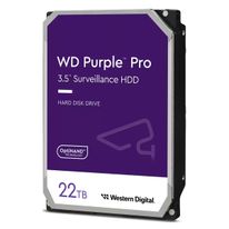 Жесткий диск Western Digital 3.5" 22TB Purple Surveillance HDD WD221PURP (actual)  SATA 6Gb/s - 7200 rpm