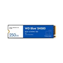 Твердотельный накопитель SSD Western Digital M.2 2280 250GB Blue SN580 WDS250G3B0E PCIe Gen4x4 with NVMe,3D TLC NAND