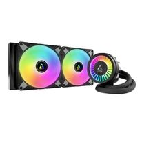 Жидкостная система охлаждения Arctic Cooling Liquid Freezer III-280 A-RGB Black Multi Compatible All-In-One CPU Water Cooler  (ACFRE00143A)