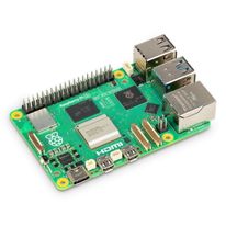 Raspberry Pi 5 8GB RAM Retail (RA777) Broadcom BCM2712 4-core Cortex-A76 64-bit CPU, VideoCore VII GPU, 2x 4Kp60 microHDMI-out, 4Kp60 HEVC decoder, WiFi ac, BT, 2x USB3.0, 2x USB2.0, USB-C power (MB5)