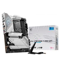 Материнская плата MSI MPG Z790 EDGE TI MAX WIFI Z790, LGA1700, 4*DDR5, 2*PCIEx16, 1*PCIEx1, 5*M.2, 3*TypeC, 4*USB3.2Gen2, 6*USB3.2Gen1, 4*USB2.0, 8*SATA3.0, 2.5G, DP, HDMI, ATX, RTL