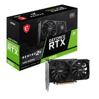 Видеокарта MSI RTX3050 VENTUS 2X 6G OC GDDR6 96bit DP 2xHDMI 2FAN