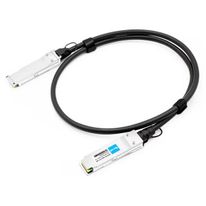 Кабель Mellanox MCP1600-E01AE30 QSFP+, IB EDR, up to 100Gb/s, 1.5m, Black, 30AWG