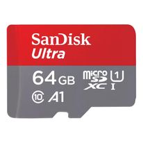 Карта памяти SanDisk Ultra UHS I 64GB MicroSD Card 140MB/s R, for Smartphones 