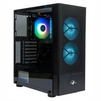 Корпус Eurocase B02RGB ATX черный, без БП, RGB, закаленное стекло, USB3.0