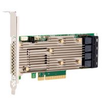 RAID-контроллер Broadcom MegaRAID 9460-16I SGL (05-50011-00 / 03-50011-30011)  PCIe 3.1 x8 LP, SAS/SATA/NVMe, RAID 0,1,5,6,10,50,60, 16port(4* int SFF8643), 4GB Cache, 3516ROC, RTL {5}, (003600) (003648)