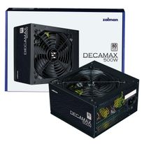 Блок питания Zalman DecaMax ZM500-LX3 500W 80+ (White), черный