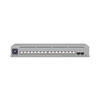 Коммутатор Ubiquiti UniFi Switch Pro Max 16 PoE PoE-коммутатор в стойку, 4х 2.5G RJ45, 12х 1G RJ45, 2х 10G SFP+, раздача 180 Вт