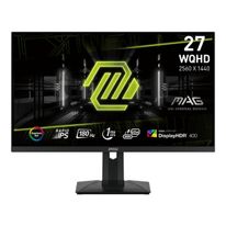 Монитор MSI MAG 274QRF QD E2 27" Black (Rapid IPS, 2560x1440, HDMI+HDMI+DP+Type C, USB Hub, 1 ms, 178°/178°, 400 cd/m, 1000:1 (100M:1), 180Hz)