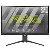 Монитор 27" MSI MPG 275CQRXF Black (Rapid VA, 2560x1440, HDMI+HDMI+DP+Type C, USB, 1 ms, 178°/178°, 400 cd/m, 4000:1 (100M:1), 240Hz, Curved 1500R)