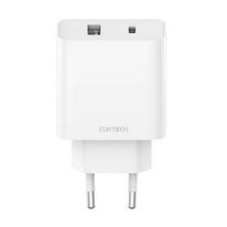 Зарядное устройство CUKTECH Сетевое зарядное устройство CUKTECH A19 EU 30W Wall  Charger (Type-A+Type-C) (CUK00A19EUWH) 