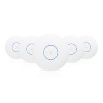 Точка доступа Wi-Fi Ubiquiti UniFi AP AC Pro (5-pack) |UAP-AC-PRO-5| Ubiquiti точка доступа, 2.4/5 ГГц, 3x3 MIMO, до 1300+450 |UAP-AC-PRO-5| Мбит/с, 2 гигабитных сетевых порта, поддержка питания IEEE 802.3af PoE / 802.3at PoE+ (5-pack) (025464) {4}