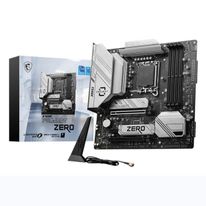 Материнская плата MSI B760M PROJECT ZERO B760, LGA1700, 4*DDR5, 2*PCIEx16, 1*PCIEx1, 2*M.2, 2*TypeC, 3*USB3.2Gen2, 2*USB3.2Gen1, 8*USB2.0, 4*SATA3.0, 2.5G, DP, HDMI, M-ATX, RTL