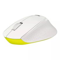 Мышь Logitech Мышь беспроводная Logitech M330 Silent Plus White белая, оптическая, 1000dpi, 2.4GHz,USB-ресивер, бесшумная, под правую руку