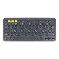 Клавиатура беспроводная Logitech K380 Multi-Device Bluetooth Keyboard Gray серая, копактная, 79 круглых клавиш, Bluetooth 3,0, подключение до 3-х устройств одновременно