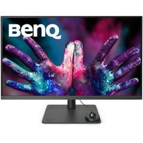 Монитор 31.5" BenQ PD3205U Grey (3840x2160, IPS,  60Hz, 1000:1, 350cd, 5ms, HDMI, DP; 3*USB 3.2; USB C*90W, Speakers, Height adj 110, 99% sRGB, Flicker-free;Low Blue Light, Calibration Report, 3Y)