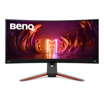 Монитор 34'' Benq EX3410R Black (3440x1440, IPS, Curved, 144Hz, 20M:1, 400cd, 1ms, 3xHDMI, DP, Speakers, 3xUSB, FreeSync, Height adj 100, 3Y,)