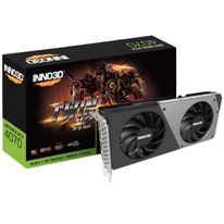 Видеокарта INNO3D RTX4070 TWIN X2 12GB GDDR6X 192-bit DPx3 HDMI 2FAN RTL 