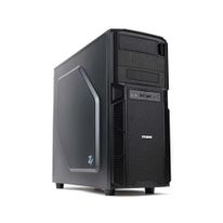 Корпус Zalman Z1 black ATX Mid Tower PC Case, 120mm fan, ODD 