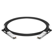 Кабель Fibertrade FT-QSFP28-CabP-AWG26-1, Кабель DAC Copper cable (100G, QSFP28, AWG26 витая пара, 1м)