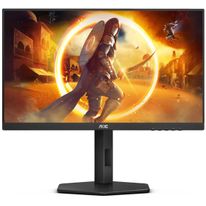 Монитор 23.8" AOC 24G4X Black ( 1920х1080(FHD) IPS, nonGLARE, 180 Hz, 300 cd/m2, H178°/V178°, 1000:1, 80M:1, 16.7M, 1ms, 2xHDMI, DP, Tilt, Speakers)