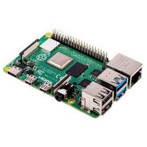 Одноплатный компьютер Raspberry Pi 4 Model B (RA545) Retail, 4GB RAM, Broadcom BCM2711 Quad core Cortex-A72 (ARM v8) 64-bit SoC @ 1.5GHz CPU, WiFi, Bluetooth, 40-pin GPIO, 2x USB 3.0, 2xUSB 2.0,2x micro-HDMI,USB-C 5V Power разъем (RASP4448) (931182)