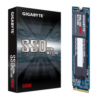 Твердотельный накопитель SSD Gigabyte 512GB M.2 2280 GP-GSM2NE3512GNTD Client PCIe Gen3x4 with NVMe, 1700/1550, IOPS 270/340K, MTBF 1.5M, 3D TLC, 800TBW, NVMe 1.3, RTL {50} (806880)