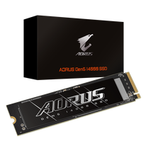 Твердотельный накопитель SSD Gigabyte 1TB M.2 2280 AORUS Gen5 14000 AG514K1TB PCI-Express 5.0x4, NVMe 2.0, 3D TLC NAND, Phison PS5026-E26, TBW 700