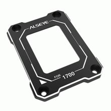 Рамка для процессора Protect Cap Alseye 70.2*53.4*5.6mm, AL, fine sandblasting + anodic black + bright edge surface, ALSEYE LOGO and 1700 information, PANTONE Cool Gray 7C