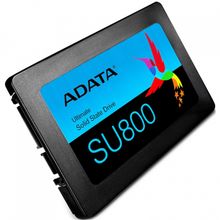 Твердотельный накопитель SSD ADATA Ultimate SU800 ASU800SS-1TT-C 1TB 2.5" Client SATA 6Gb/s,560/520, IOPS 80/80K, MTBF2M, 3D V-NAND TLC,1024MB, 800TBW, Adapter 2.5" (7mm to 9.5mm), Retail (967274)
