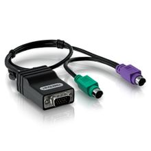 Переключатель консоли (KVM) TRENDnet CAT5 PS/2 Server Interface RTL {64}