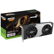 Видеокарта INNO3D RTX5070 TWIN X2 ОС 12GB GDDR7 192bit 3xDP HDMI 2FAN RTL
