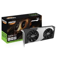 Видеокарта INNO3D RTX5070 TWIN X2 12GB GDDR7 192bit 3xDP HDMI 3FAN RTL