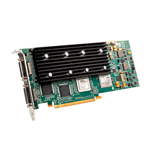 Видеокарта Matrox (MURA-MPX44HF) 4 outputs, 4 inputs PCIe x16 (Gen2) 2GB1 64 Gbit/sec, out SL-DVI 2048x1152, output: RGB (VGA) 2048x1536 , input: SL-DVI 1920x1200, RGB (VGA) 2048x1536, Component (YPbPr) 1080i, S-Video NTSC/PAL/SECAM, Composite NTSC/PAL/