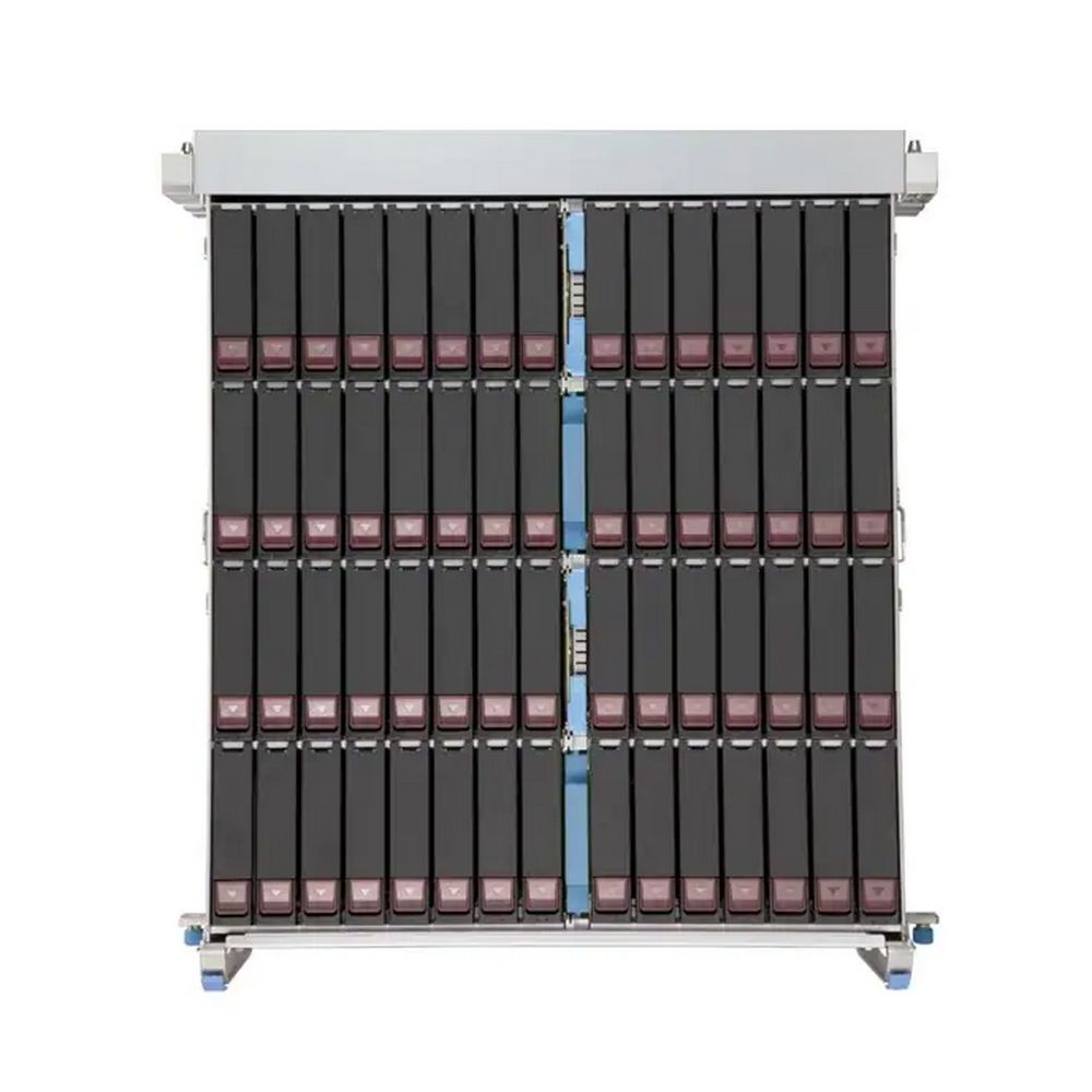 Платформа системного блока SuperMicro SSG-640SP-E1CR60 4U, 2x LGA4189 up to 205W, 16x DIMM DDR4 3200MHz, 60x 3.5" SAS3/SATA3 expander based backplane, 2x 2.5" SAS3/SATA3 rear, 2x 10GBase-T, AOM-S3616-S or AOM-SADPT-S needed, 2x 2000W