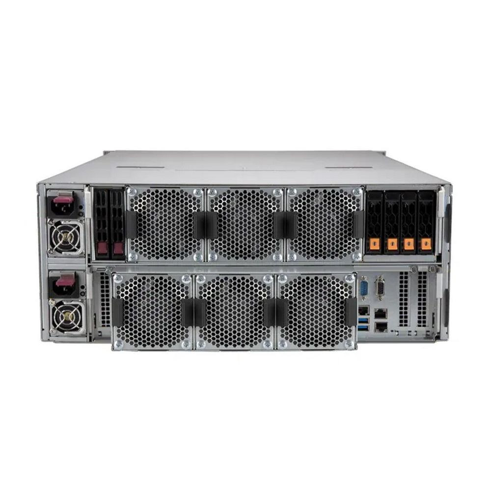 Платформа системного блока SuperMicro SSG-640SP-E1CR60 4U, 2x LGA4189 up to 205W, 16x DIMM DDR4 3200MHz, 60x 3.5" SAS3/SATA3 expander based backplane, 2x 2.5" SAS3/SATA3 rear, 2x 10GBase-T, AOM-S3616-S or AOM-SADPT-S needed, 2x 2000W