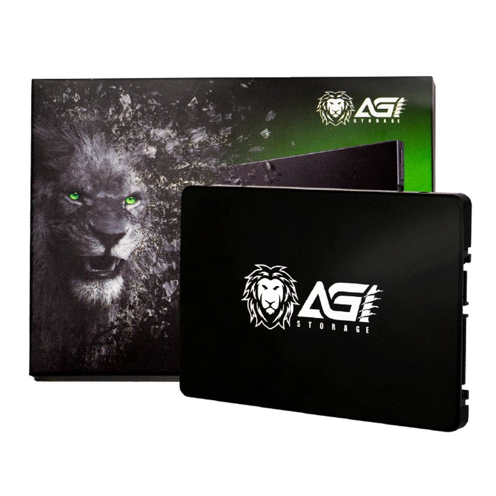 Твердотельный накопитель SSD AGI AI238 500GB 2.5" Client SATA 6Gb/s, 550/490, MTBF 1.5M, 3D NAND QLC, RTL (610767) {10}