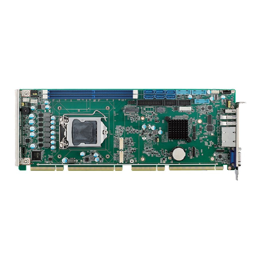 Материнская плата Advantech процессорная PCE-5132G2-00A2 Advantech PICMG 1.3, LGA1200 для Intel Core i9/i7/i5/i3/Pentium/Celeron, Intel Q470E, DDR4, CRT/DP/DVI/VGA, 2xGbE LAN, 6xUSB 2.0, 8xUSB 3.2, 2xCOM, LPT, GPIO, 6xSATA, 4xPCI, 1xPCIe x4, 1xPCIe x16, 12VDC-in, !!!!! CR203