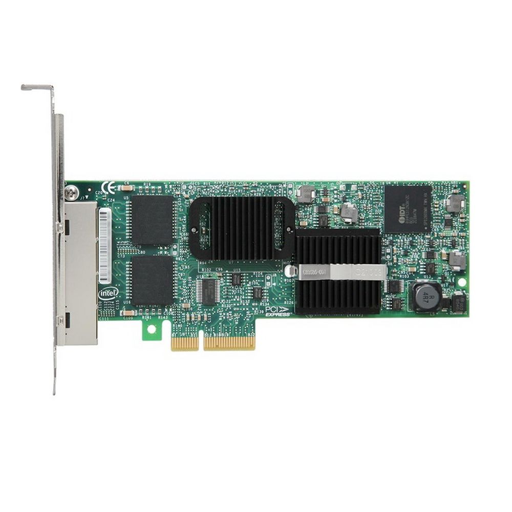 Сетевой адаптер Intel Intel® Ethernet Network Adapter ET2 4x RJ45 port 1GbE, PCI-E v2 x4, VMDq. PCI-SIG* SR-IOV, w/o RDMA (046565)