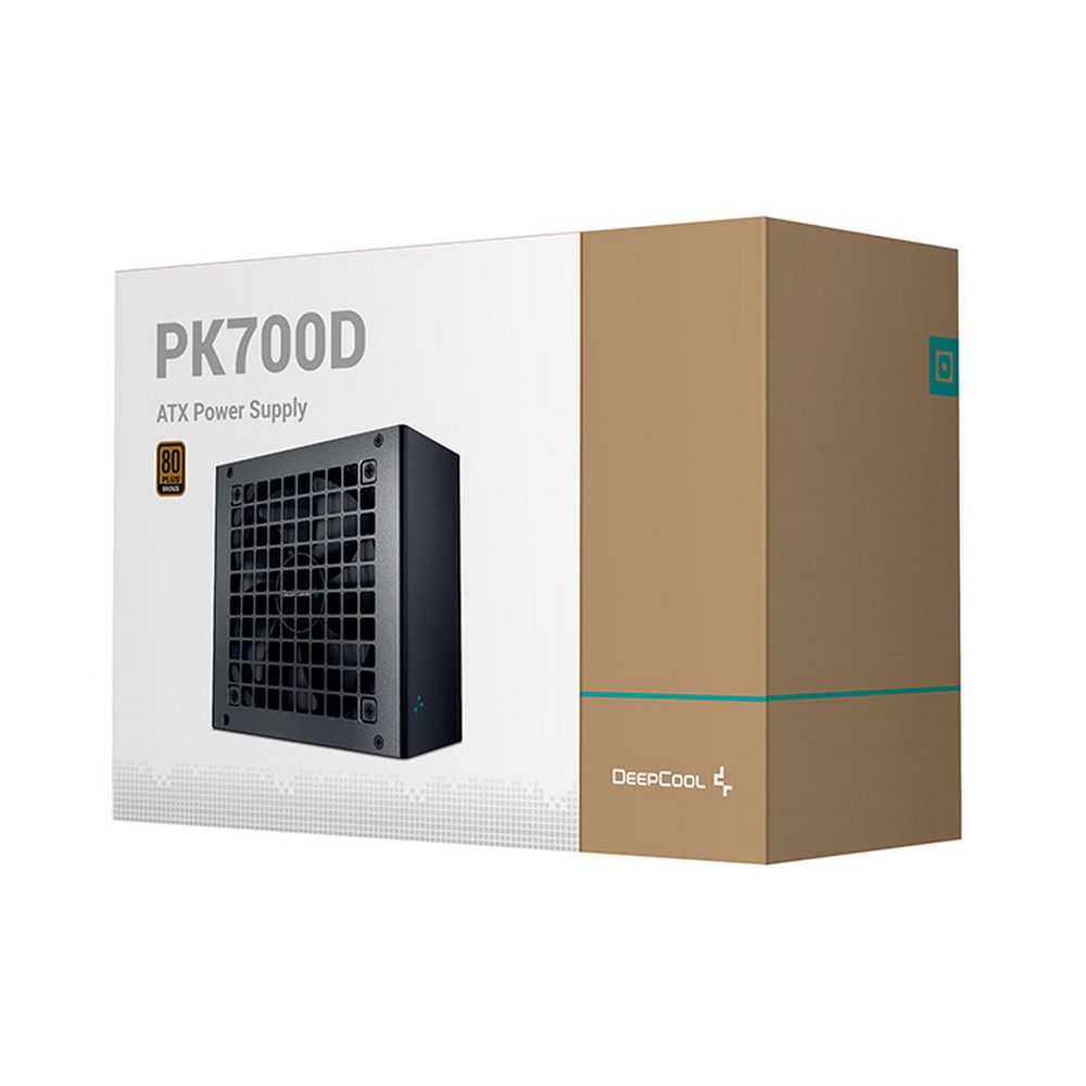 Блок питания Deepcool PK700D 700W, 80 PLUS Bronze, (R-PK700D-FA0B-EU) (716276) {6}